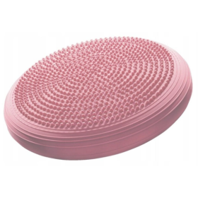 Надувна балансувальна подушка масажна D 34см з насосом