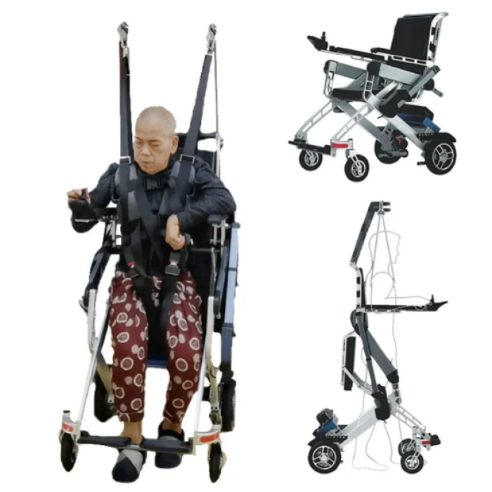 Rehabilitation device for lifting a person Robot for training walking - Фото 4